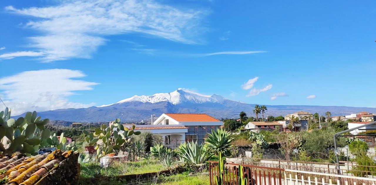Casa Del Sole Con Vista Sull'Etna A 200 Mt Dal Mare Villa Acireale Luaran gambar