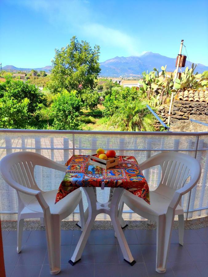 Casa Del Sole Con Vista Sull'Etna A 200 Mt Dal Mare Villa Acireale Luaran gambar