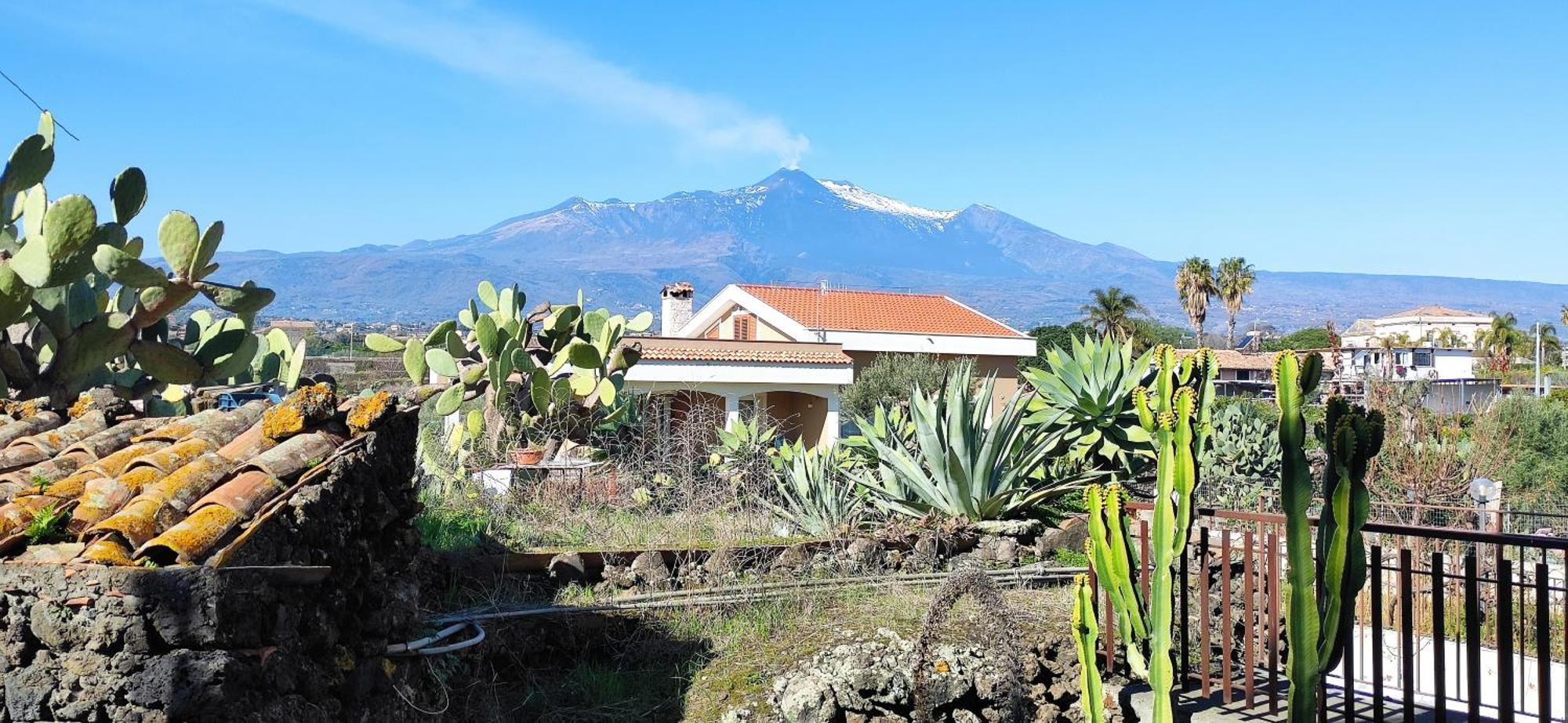 Casa Del Sole Con Vista Sull'Etna A 200 Mt Dal Mare Villa Acireale Luaran gambar