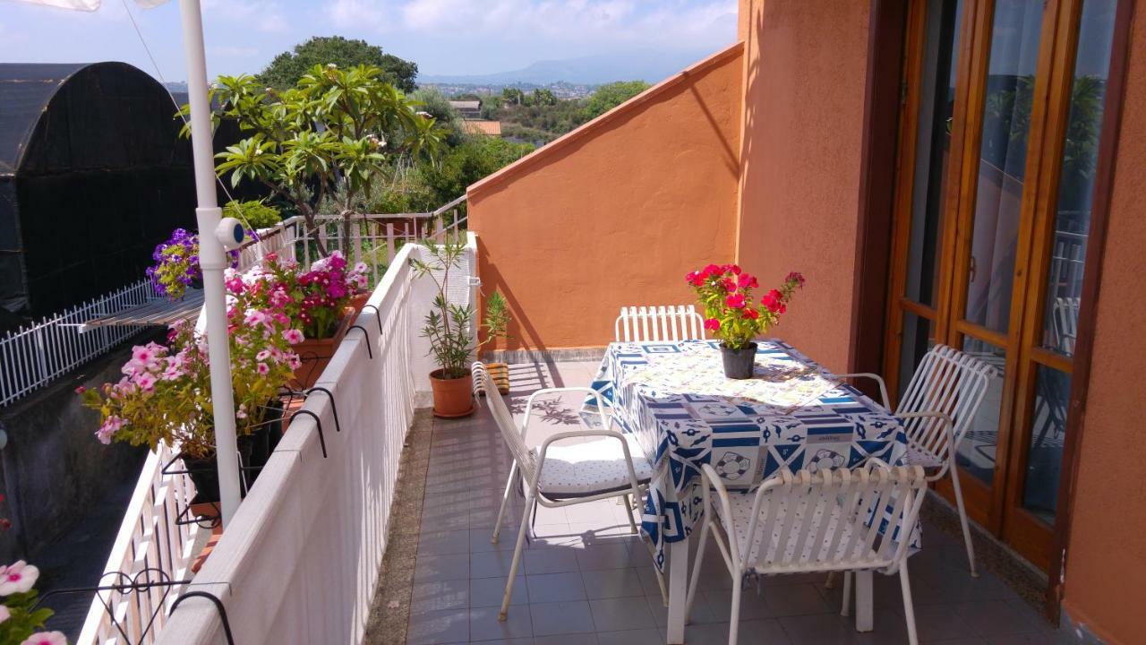 Casa Del Sole Con Vista Sull'Etna A 200 Mt Dal Mare Villa Acireale Luaran gambar